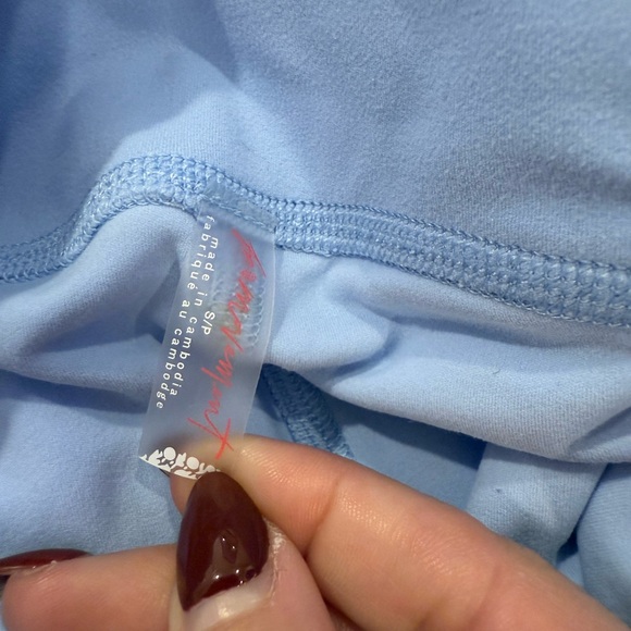 Free People Sky Blue Jumpsuit - Picture 2 of 7